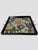 Custom Made by Trouvaille Home Black Tray with Manuel Canovas Fabric in the pattern "Indian Celebration". Acrylic encasing...