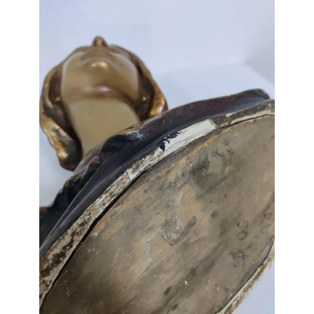 Art Nouveau Nymph Sculpture from Esteva & Cia Barcelona, 1900s For Sale - Image 9 of 12