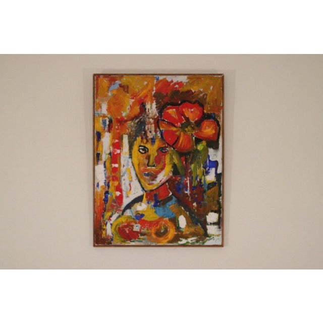 S. Nilsen, Figure Composition, 1971, Oil on Canvas, Framed For Sale - Image 13 of 18