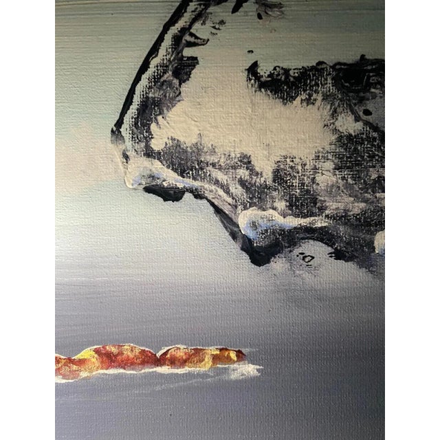 Early 21st Century Stefano, Corse, Oil on Canvas, 2023 For Sale - Image 5 of 8