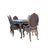 Aico Michael Amini Lavelle Classic Pearl Dining Set - Table and 6 Chairs For Sale - Image 11 of 15