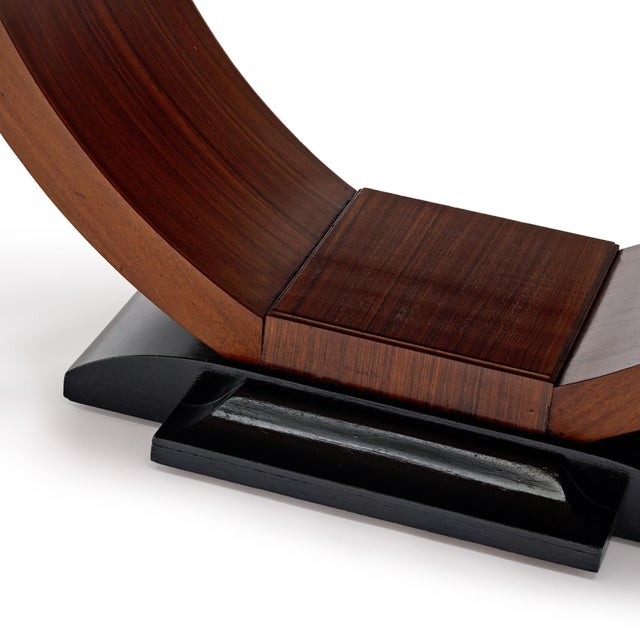 Art Deco Period, French Vintage Dining Table, Rosewood For Sale - Image 9 of 9