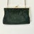 1980s Vintage Art Deco Hollywood Regency Hand Beaded Black Evening Handbag Clutch. For Sale - Image 6 of 11