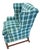 Early 20th Century Chippendale Style Upholstered Wing Chair, For Sale - Image 4 of 7