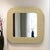 Kartell Italian Beige Mirror by Anna Castelli Ferrieri for Kartell, 1960s For Sale - Image 4 of 13