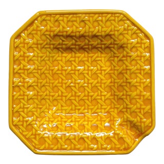 Yellow Italica Ars Cane Ashtray For Sale