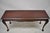 Mid 20th Century Chinese Chippendale Georgian Mahogany Ball & Claw Console Sofa Hall Table Attributed to Lane For Sale - Image 10 of 10