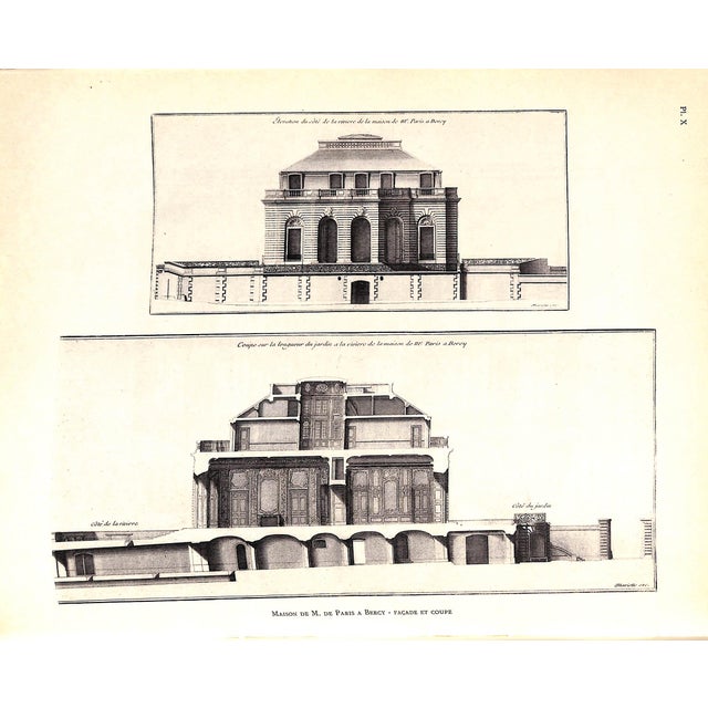 "L'Architecture Francaise De Jean Mariette" 1945 Mauban, A. For Sale In New York - Image 6 of 12