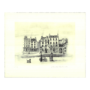 Michel Delacroix Paris Iv, 1985 - Signed