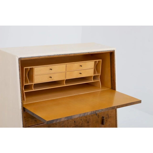 1940s Swedish Modern Bureau by Otto Schulz for Boet, 1940s For Sale - Image 5 of 15