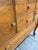 Antique Arts & Crafts Quarter Sawn White Oak Buffet With Beveled Mirror For Sale - Image 12 of 17