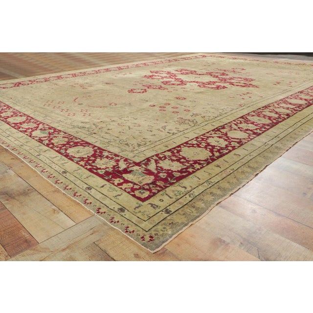 Antique Turkish Sivas Rug, 09'10 X 14'01 For Sale In Dallas - Image 6 of 9