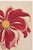 Japanese Asian Floral Giclee, Vintage Japanese Red Botanical Art Print, 20" X 30" For Sale - Image 3 of 9