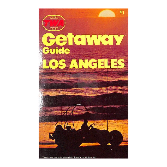 "Twa Getaway Guide Los Angeles" Book 1971 Haggart, Stanley and Porter, Darwin For Sale