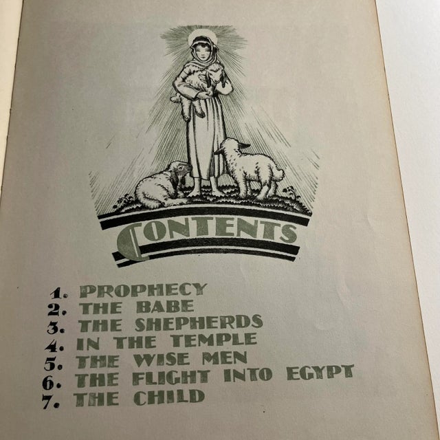 1931 the Christ Child by Petershams Book For Sale - Image 4 of 11