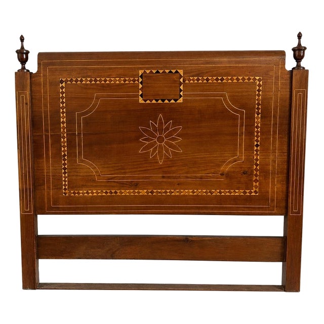 Antique D. Maria Bed in Pau-Óleo Wood, 1800s For Sale
