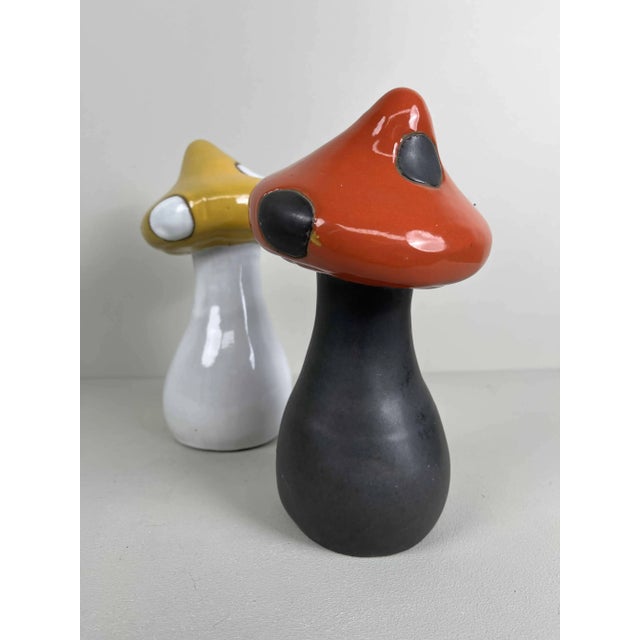 Decorative Mushrooms, 1970s, Set of 2 For Sale - Image 6 of 10