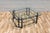 Mid-Century Modern Vintage Giacometti Style Brutalist Sculptural Metal & Glass Coffee Table, 1970s For Sale - Image 3 of 18