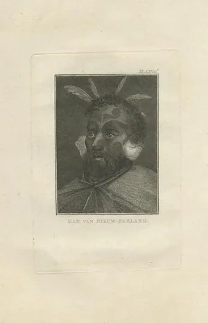 J. Cook, A Man of New Zealand, 1803, Print