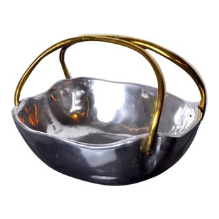 1980 Brutalist Trinket Bowl by David Marshall, Spain For Sale