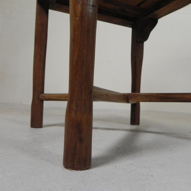 Vintage Corner Chairs in Teak, 1980s, Set of 2 For Sale - Image 16 of 18