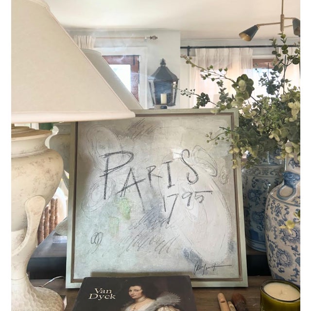 Elle Yount Original "Paris 1795"- Abstract Painting For Sale - Image 4 of 4