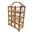 Vintage Bamboo Rattan Wine Rack For Sale - Image 4 of 6