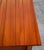 Mid Century Danish Modern Desk Executive Teak 6 Drawer Lock Floating MCM For Sale - Image 9 of 11