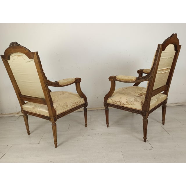 Louis XVI Living Room Set, Set of 7 For Sale - Image 17 of 18