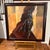 Modern Impressionist Oil on Canvas Partrait of Lady Made in 1981 by European Artist Framed Signed For Sale - Image 11 of 12