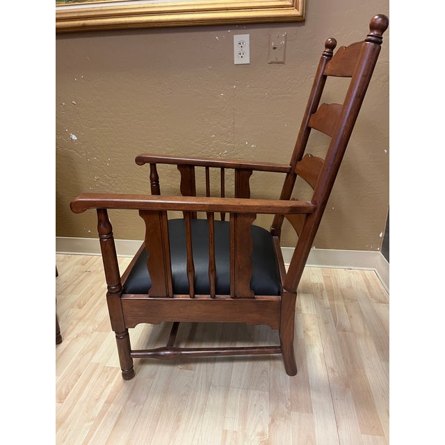 Pair of Fully Restored Stickley Brothers "Quaint New England" Ladder
