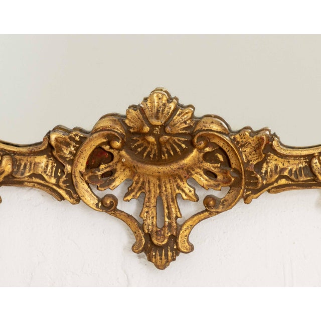 Late 20th Century Baroque Style Gilt Composite Framed Mirror For Sale - Image 5 of 8