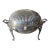 Early 20th Century Mappin Brothers Antique Armorial Silverplated Breakfast Dome For Sale