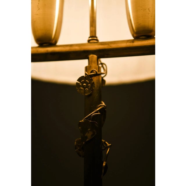 Cream Table Lamp, Sweden, 1950s For Sale - Image 8 of 10