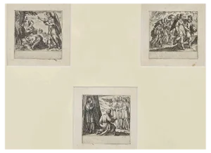 Antonio Tempesta, Stories from Genesis, Etching, 17th Century