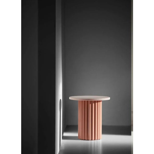 Column Lounge Table with Marble 40 by Lisette Rützou For Sale - Image 4 of 6