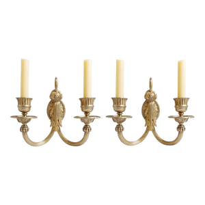 1900 Silver Plated Neoclassic Sconces by Edward F. Caldwell