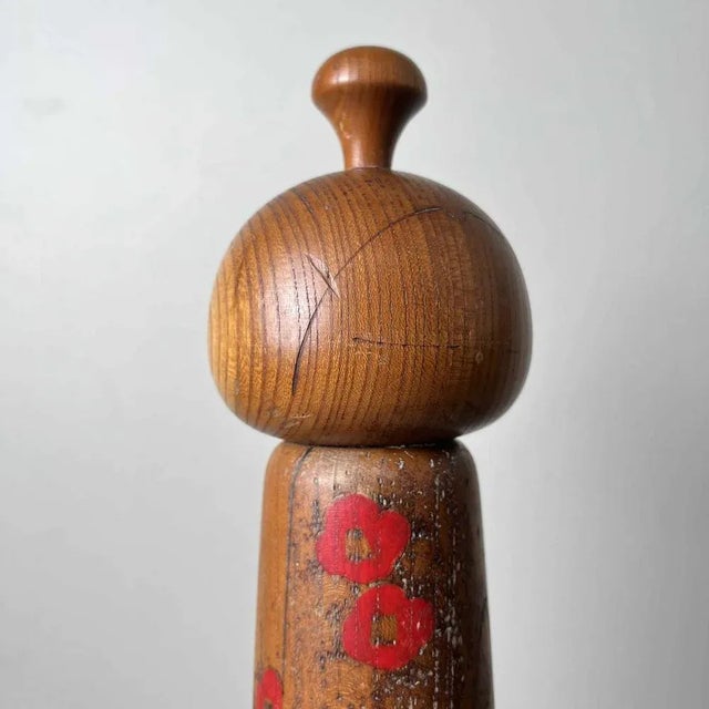 Vintage Sosaku Kokeshi Figure by Toa Sekiguchi, 1960s For Sale - Image 4 of 11