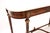 Brown French Walnut Console Table with Marble Top, 1930s For Sale - Image 8 of 12