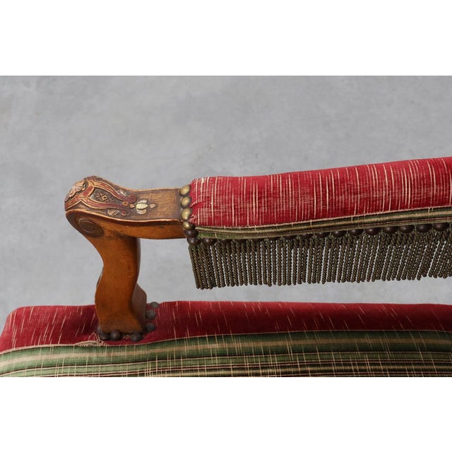 Antique French Louis XIV Chair in Oak, 1800s For Sale - Image 15 of 18