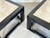 Wood and Travertine Coffee Tables in the style of Maison Jansen, 1970s, Set of 2 For Sale - Image 4 of 14