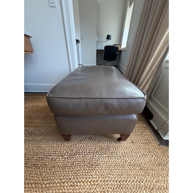 Early 20th Century Early 20th Century George Smith Chair & Ottoman For Sale - Image 5 of 11