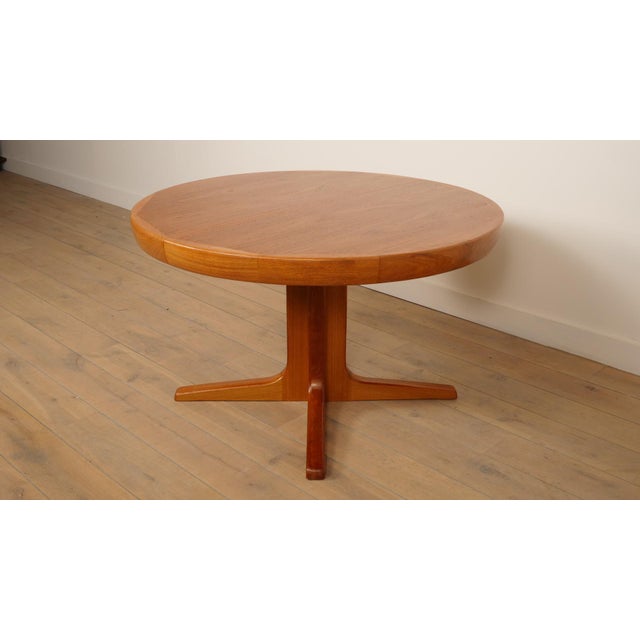 Vintage Teak Dining Table, 1950s For Sale - Image 16 of 17