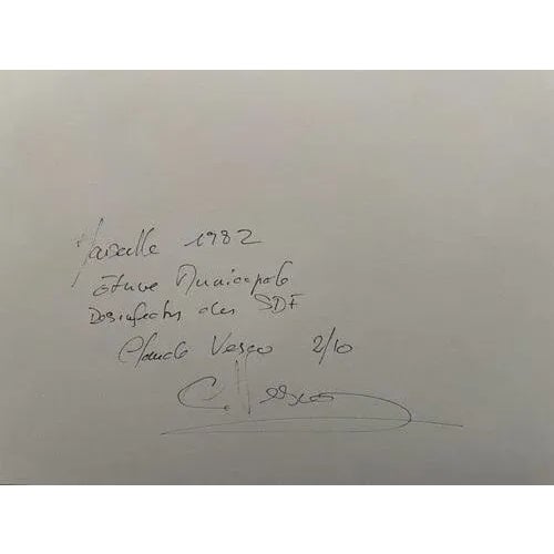 Contemporary Claude Vesco, Etuve Municipale, 1982, Silver Print For Sale - Image 3 of 4