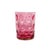 Glass Colorful Antique Hobbs Drinking Glasses in Blue and Pink - Set of 3 1800s For Sale - Image 7 of 10