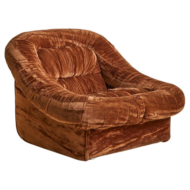 Italian Lounge Chair in Manner De Pas, d'Urbino & Lomazzi, 1970s For Sale - Image 10 of 18