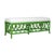 Not Yet Made - Made To Order Lillian Bench - Bright Green For Sale - Image 5 of 8