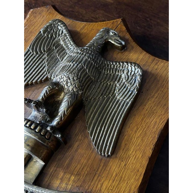 Antique Bronze Essex Regiment Company Wall Plaque On a heavy oak shield with wall hanging attachment to rear. Size :- 29 x...