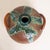 1980s Large Handmade Ceramic Vase with Drip Glaze, 1980s For Sale - Image 5 of 6
