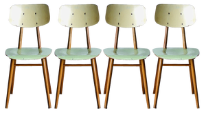 Dining Chairs by Ton, 1960s, Set of 4